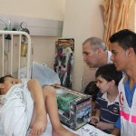 5- I volontaro del PMRS all'ospedale al-Shifa il 28 luglio 2014